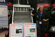 Meaghan Riopel at Trade Show